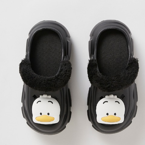 レディース　ボアベルト付EVAサンダル（あひるのペックル）