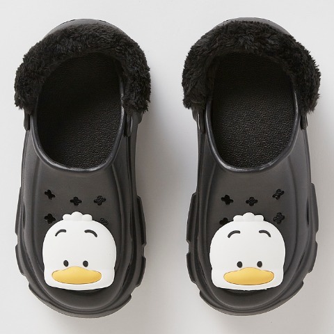 レディース　ボアベルト付EVAサンダル（あひるのペックル）