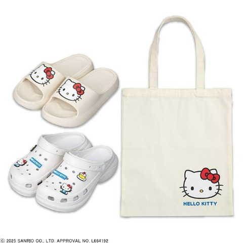 レディース　サンリオキャラクターズハッピーバッグ3点セット（ハローキティ）