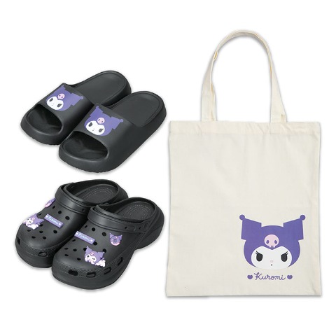 レディース　サンリオキャラクターズハッピーバッグ3点セット（クロミ）