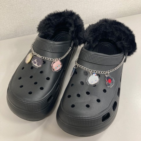 レディース　ボア付EVAサンダル（ドズル社）