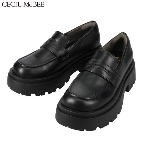 レディース　厚底ローファー（CECIL McBEE）