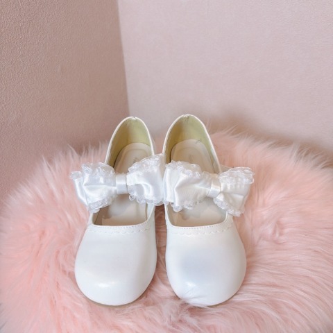 レディース【S～L】　ヒールリボンパンプス（まゆろん×majoretty）