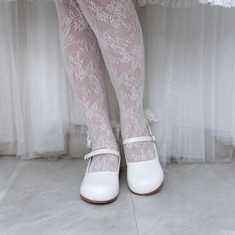 レディース【S～L】　ヒールリボンパンプス（まゆろん×majoretty）