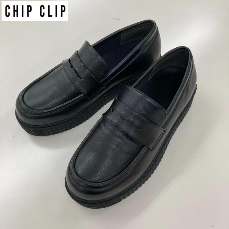 レディース【M～LL】 スニーカー底マニッシュシューズ（CHIP CLIP