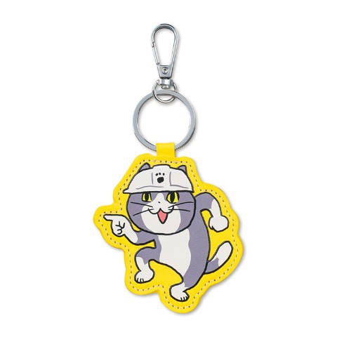 バッグチャーム（仕事猫）