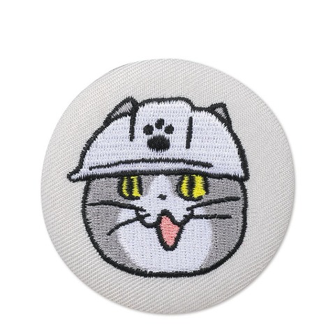 缶バッジ（仕事猫）