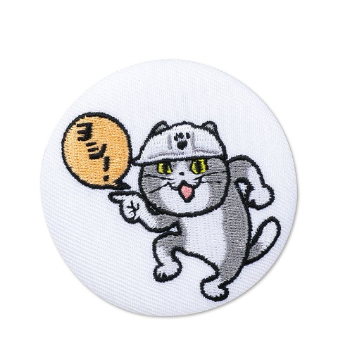 缶バッジ（仕事猫）
