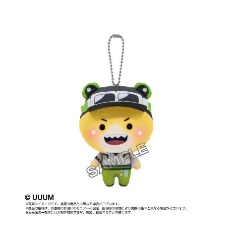 Chibiぬいマスコット（カラフルピーチ）