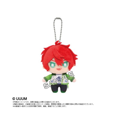 Chibiぬいマスコット（カラフルピーチ）