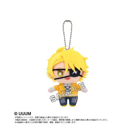 Chibiぬいマスコット（カラフルピーチ）