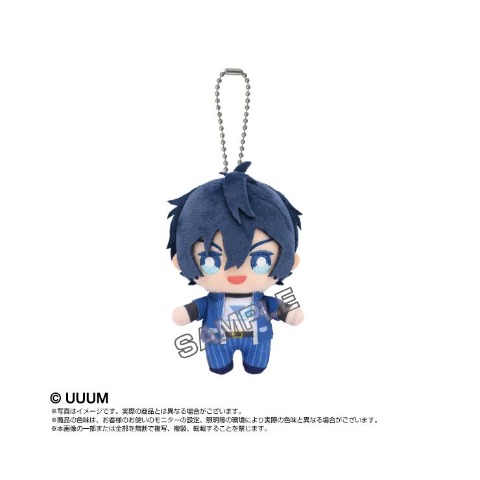 Chibiぬいマスコット（カラフルピーチ）