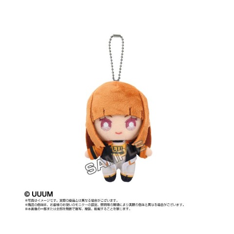 Chibiぬいマスコット（カラフルピーチ）