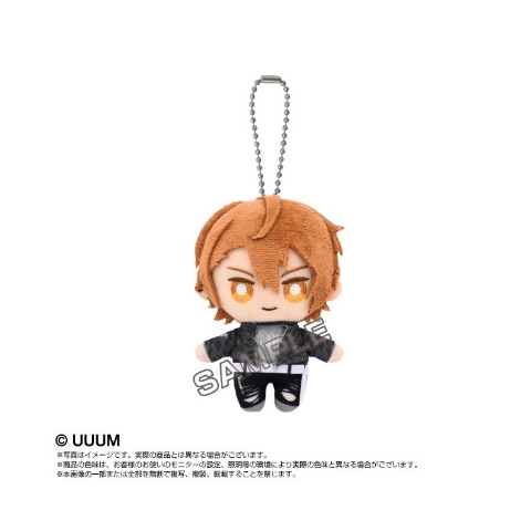 Chibiぬいマスコット（カラフルピーチ）