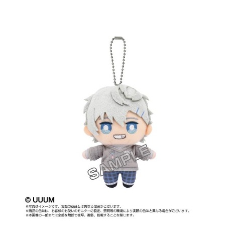 Chibiぬいマスコット（カラフルピーチ）