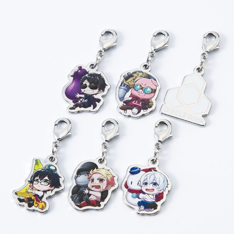 ファスナーチャーム6点セット（ドズル社）