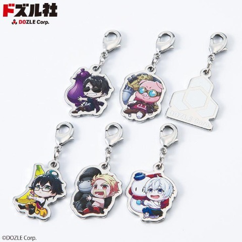 ファスナーチャーム6点セット（ドズル社）