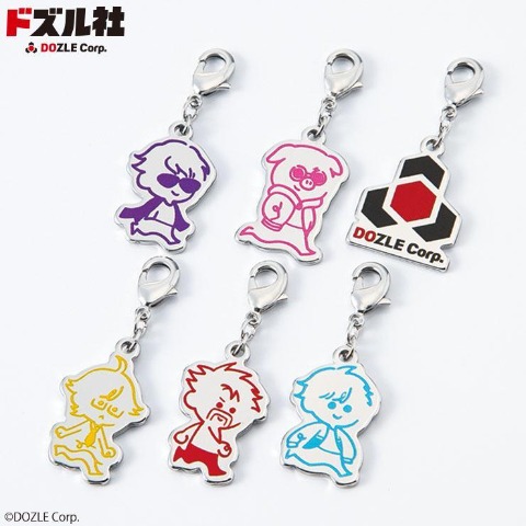 ファスナーチャーム6点セット（ドズル社）