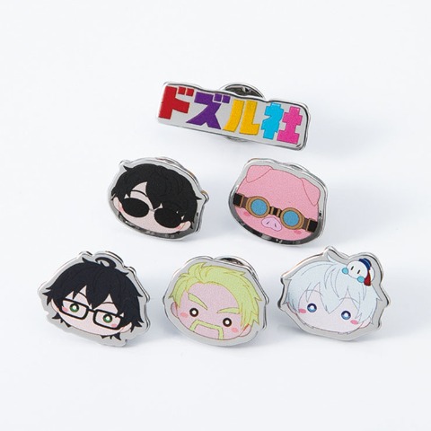 ピンズ6点セット（ドズル社）