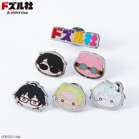 ピンズ6点セット（ドズル社）