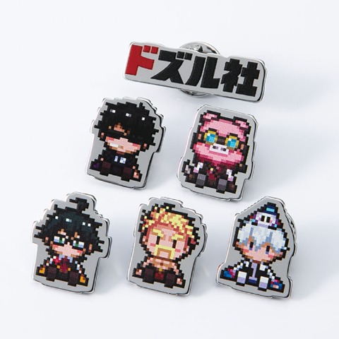 ピンズ6点セット（ドズル社）