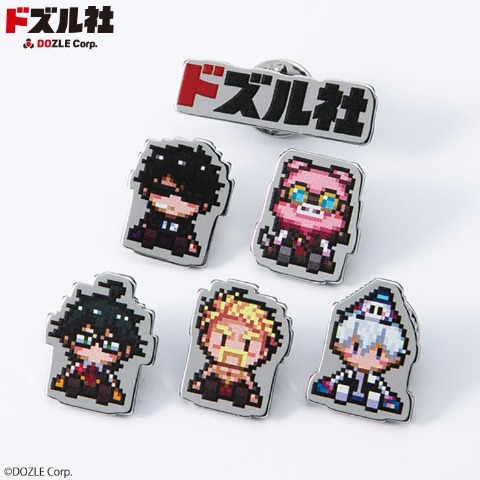 ピンズ6点セット（ドズル社）