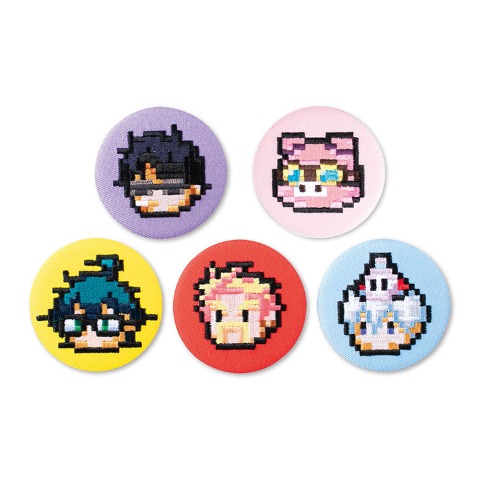 缶バッジ5点セット（ドズル社）