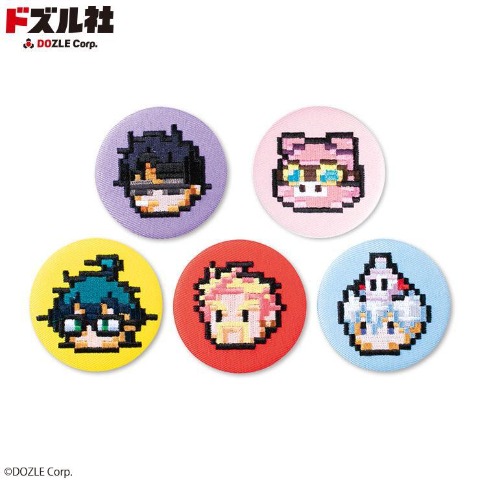 缶バッジ5点セット（ドズル社）