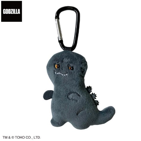 カラビナマスコット（ゴジラ）