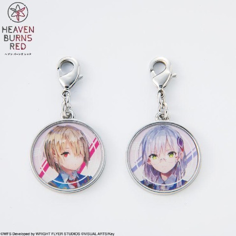 ファスナーチャーム2点セット（ヘブンバーンズレッド）