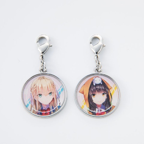 ファスナーチャーム2点セット（ヘブンバーンズレッド）