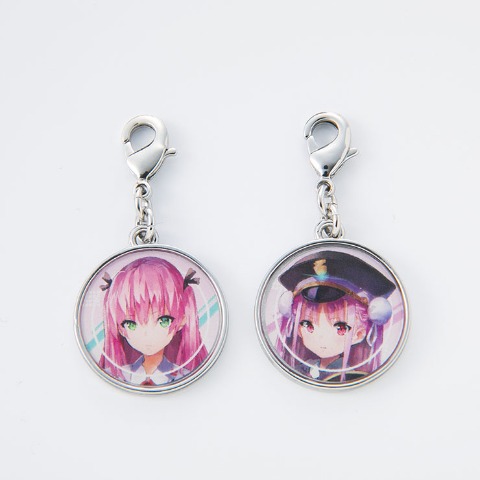 ファスナーチャーム2点セット（ヘブンバーンズレッド）