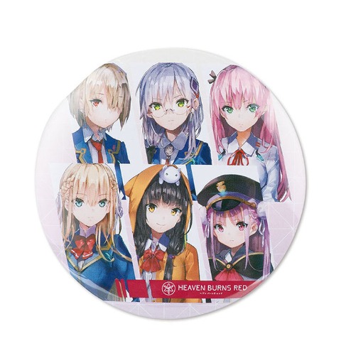 缶バッジ（ヘブンバーンズレッド）