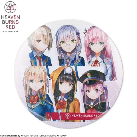 缶バッジ（ヘブンバーンズレッド）