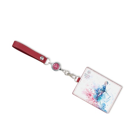 リール付パスケース（ヘブンバーンズレッド）