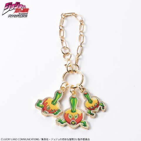 3連バッグチャーム（アニメ『ジョジョの奇妙な冒険 ダイヤモンドは砕けない』）