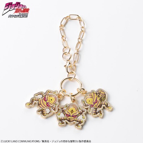 3連バッグチャーム（アニメ『ジョジョの奇妙な冒険 ダイヤモンドは砕けない』）