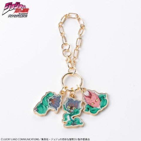 3連バッグチャーム（アニメ『ジョジョの奇妙な冒険 ダイヤモンドは砕けない』）