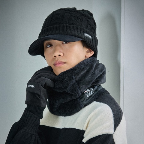 ワッペンボア手袋（OUTDOOR）