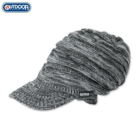 つば付ニットキャスケット（OUTDOOR）