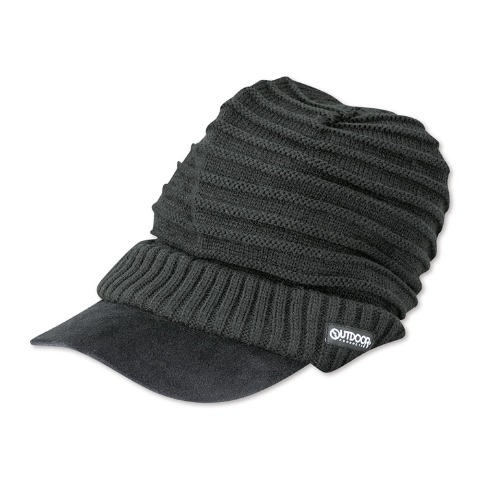 つば付ニットキャスケット（OUTDOOR）