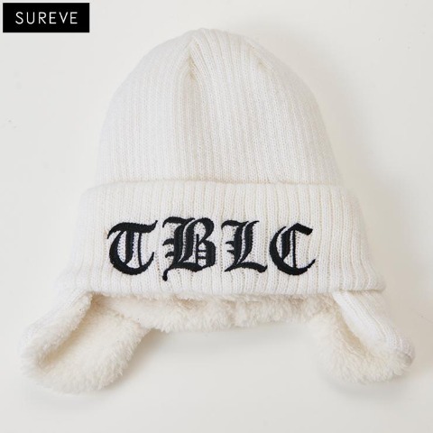 耳付ニットワッチ（SUREVE） ホワイト 211