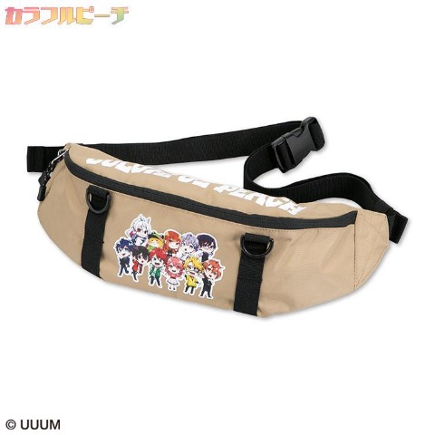 ウエストバッグ（カラフルピーチ）