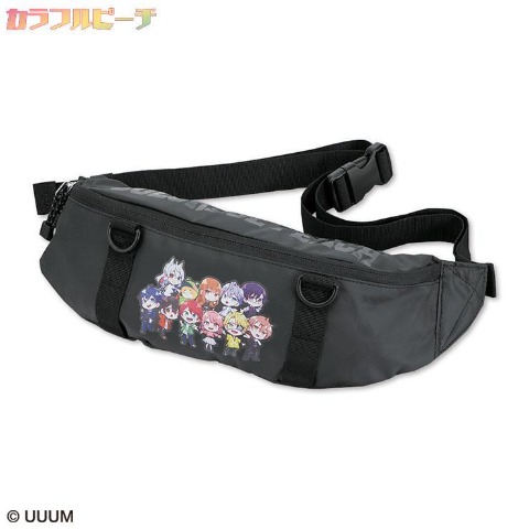 ウエストバッグ（カラフルピーチ）