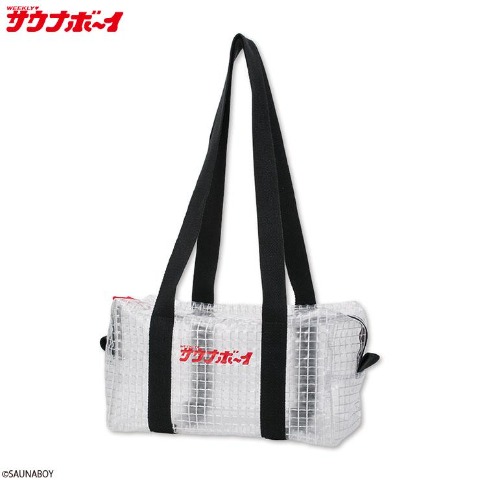 クリアミニボストンバッグ（サウナボーイ）