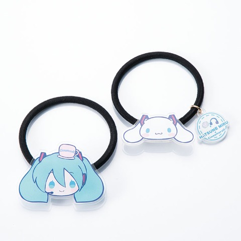 ヘアゴム2点セット（初音ミク×Cinnamoroll）