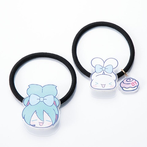 ヘアゴム2点セット（初音ミク×Cinnamoroll）