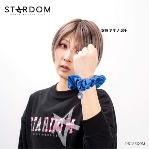チャーム付シュシュ（STARDOM）