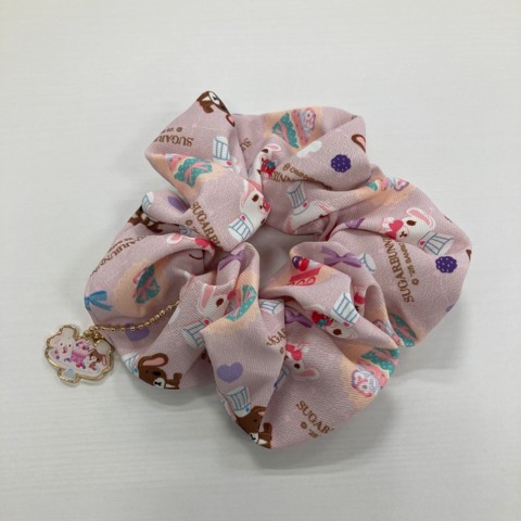 チャーム付シュシュ（シュガーバニーズ）