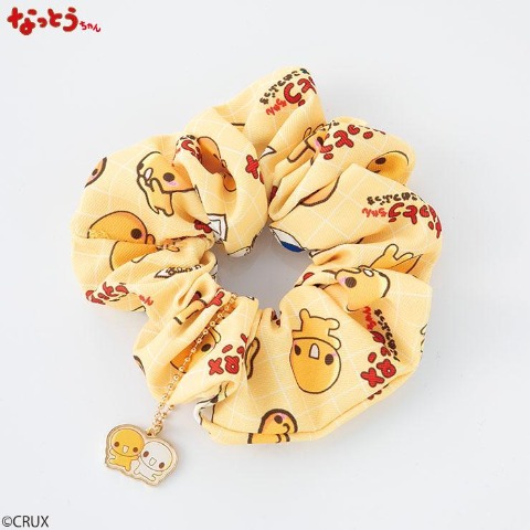 チャーム付シュシュ（なっとうちゃん）